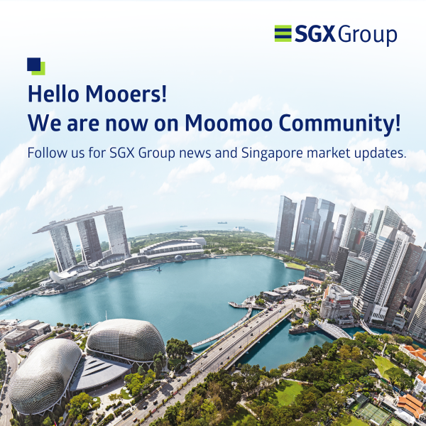 SGX Group is now on Moomoo Community!