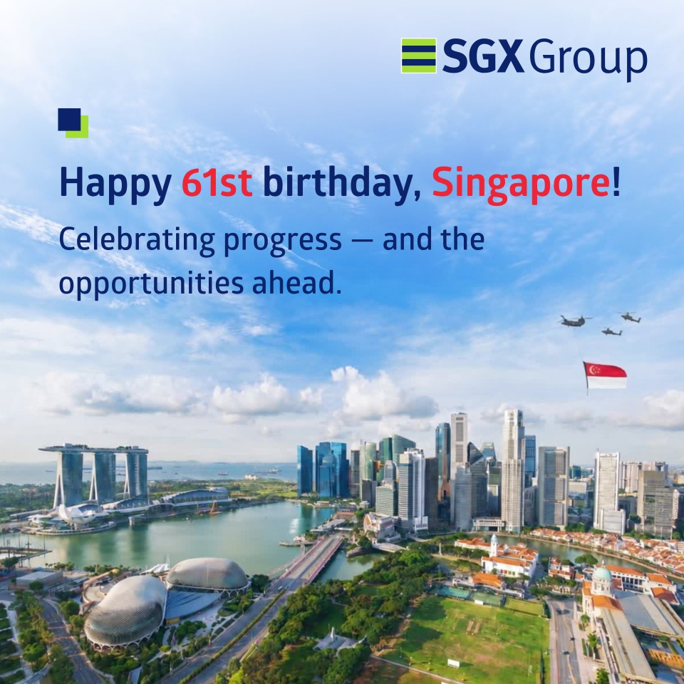 สุขสันต์วันเกิดครบรอบ 61 ปีนะสิงคโปร์!